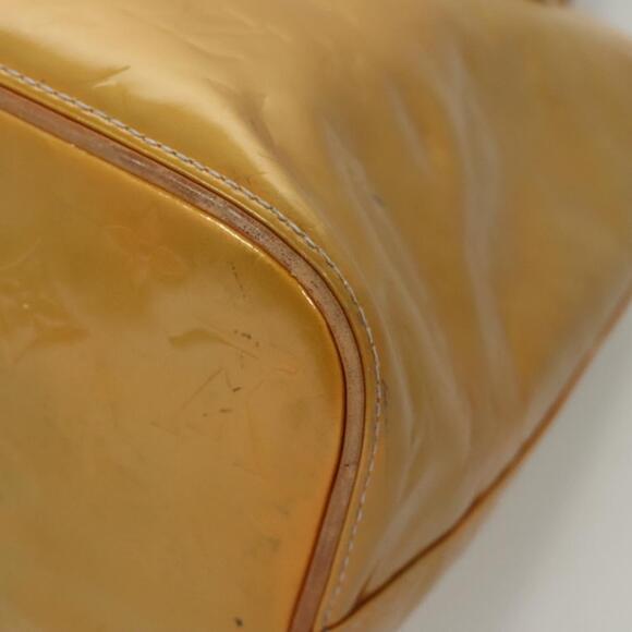 LOUIS VUITTON Monogram Vernis Houston Hand Bag Gris M91053 - Picture 14 of 16